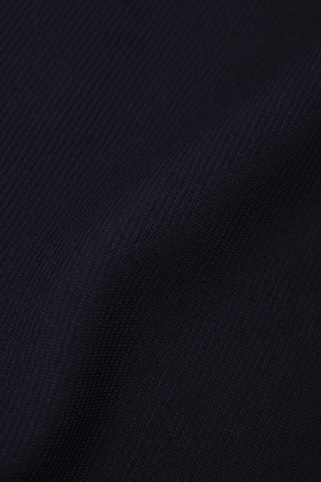 Blazer croisé en laine stretch - Marine - Image 6
