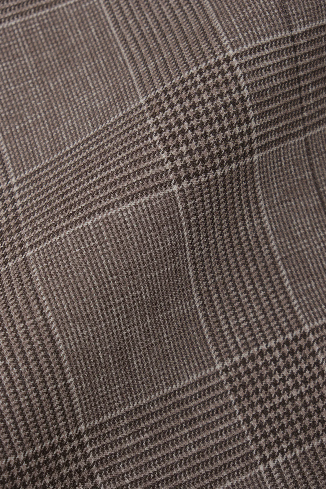 Blazer croisé Prince de Galles - Taupe - Image 6