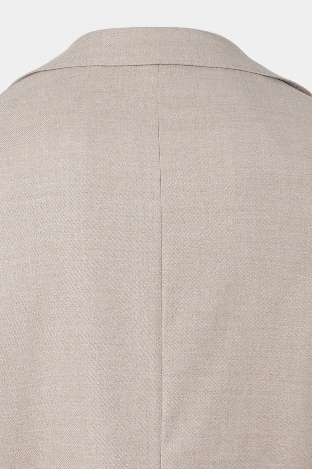Blazer en laine stretch - Beige - Image 5