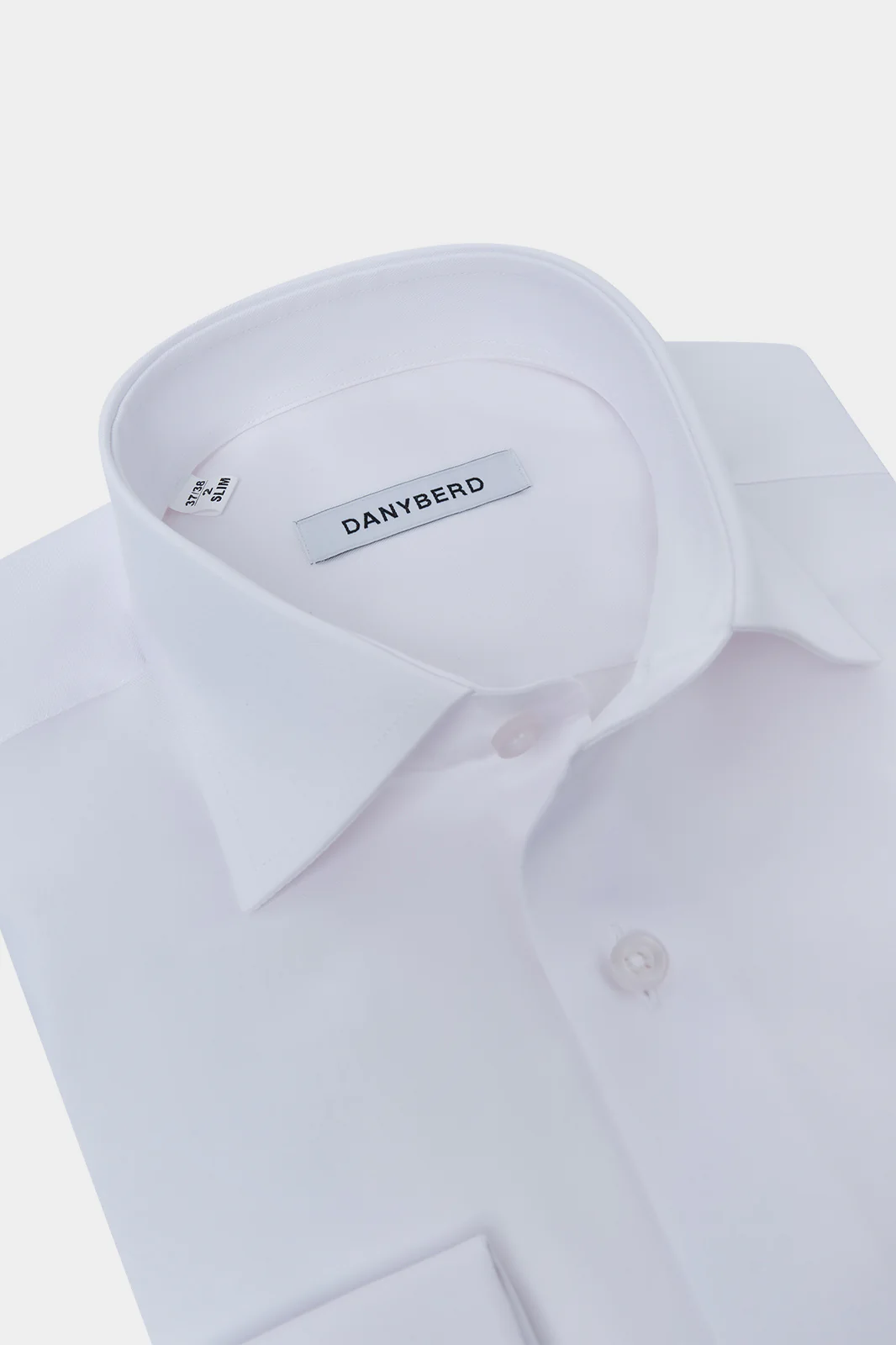 Chemise col français Poignets Mousquetaires - Blanche - Image 2