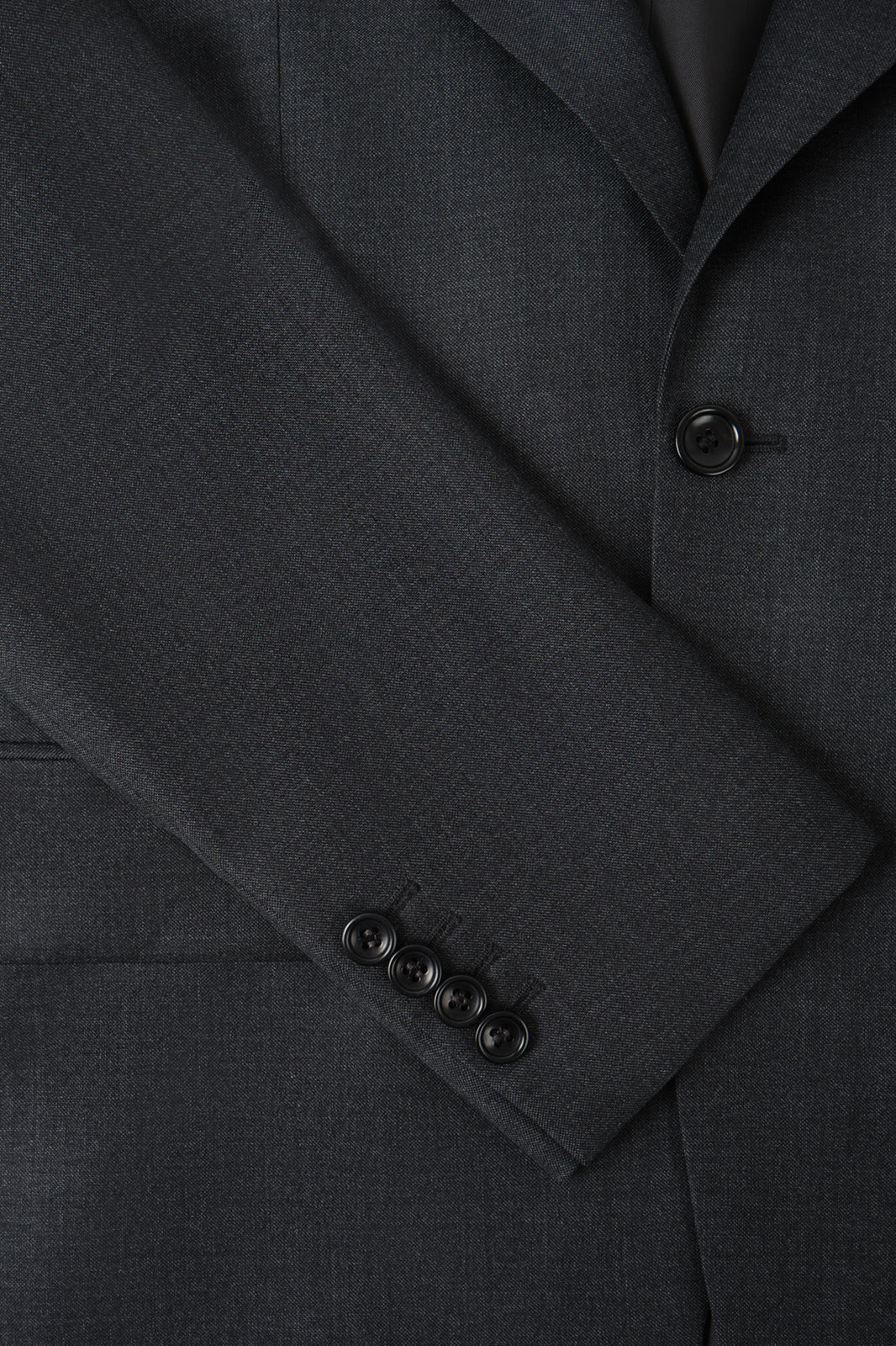 Costume revers flèche et pantalon patte de serrage - Gris anthracite - Image 4