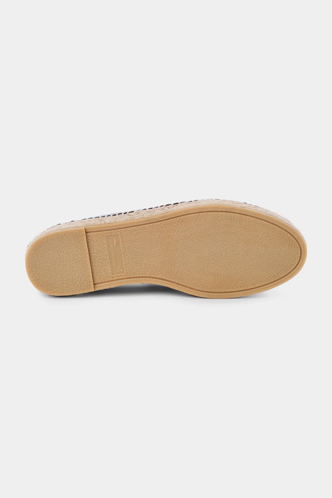 Espadrille en cuir - Noir - Image 5
