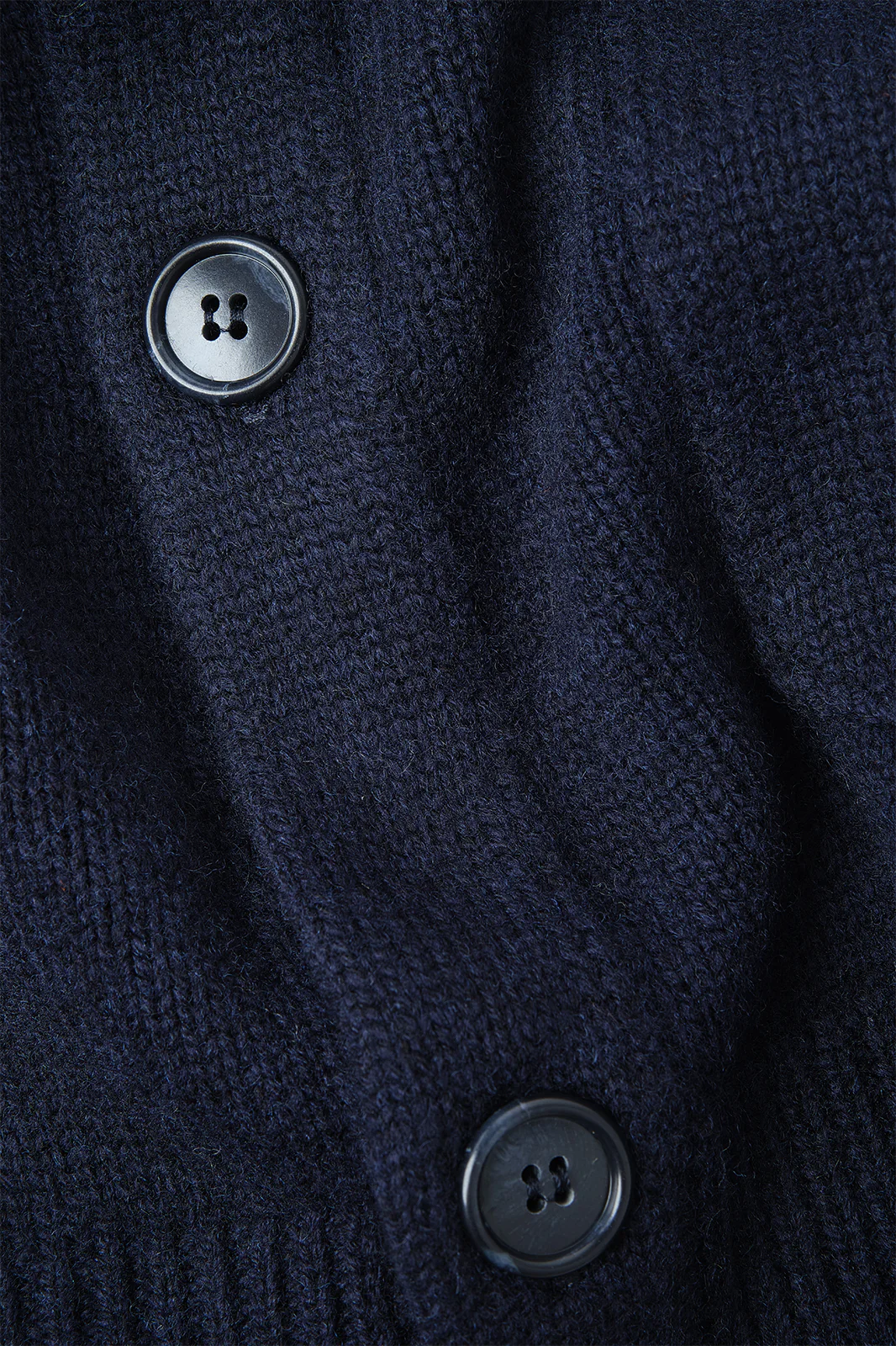 Gilet grosse maille Ă poche - Marine - Image 3