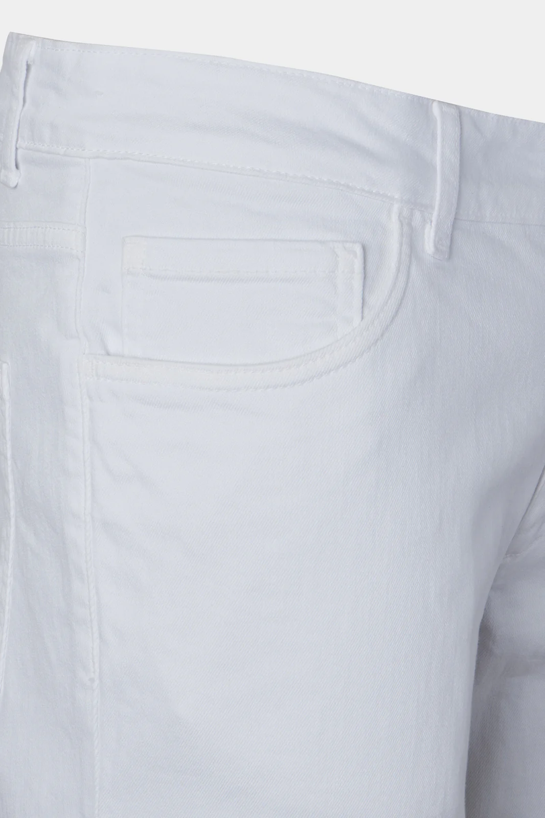 Jean en coton - Blanc - Image 3