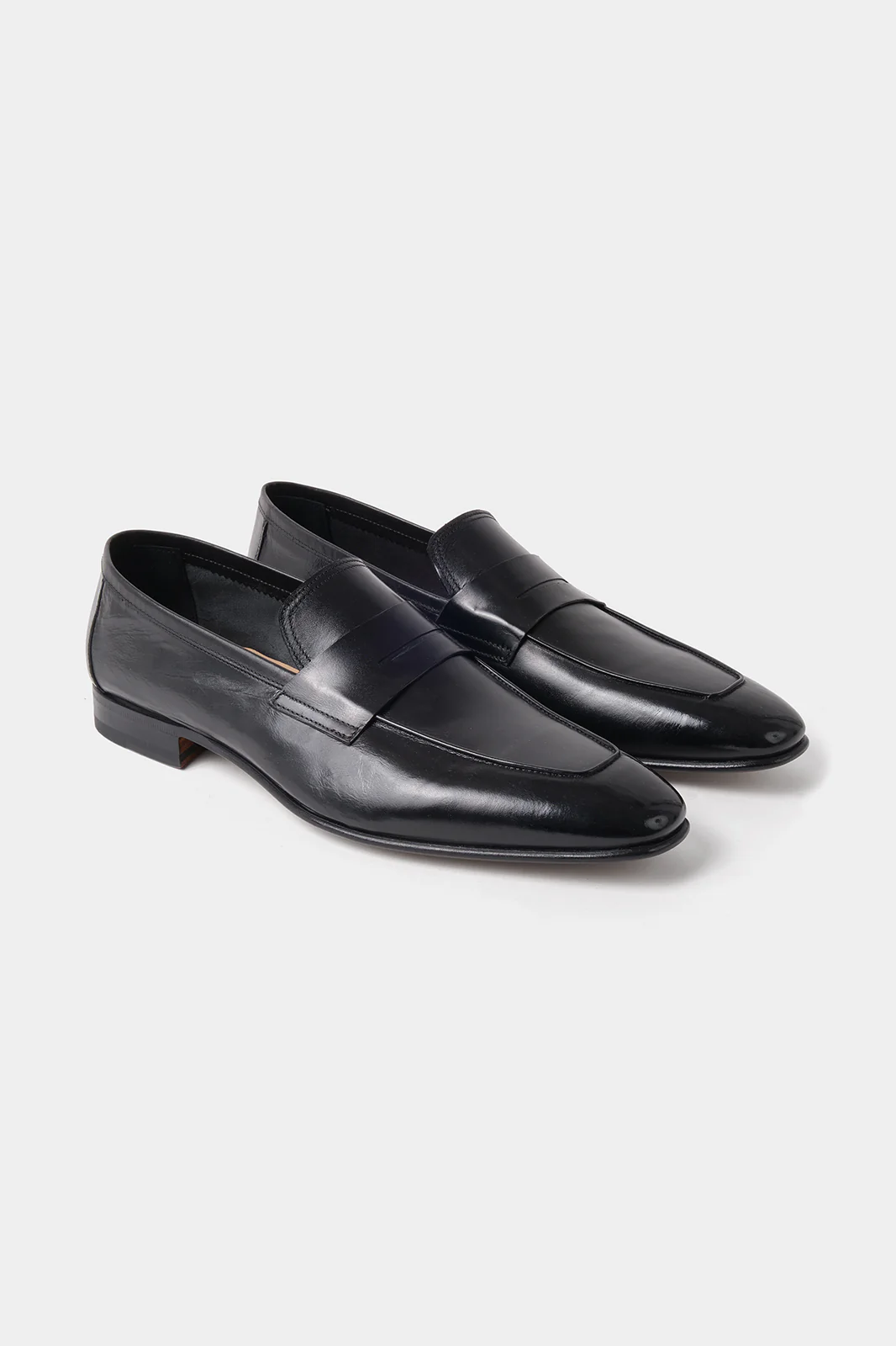 Mocassins cuir Kangaroo - Noir