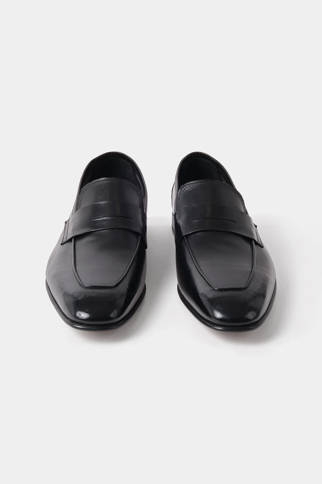 Mocassins cuir Kangaroo - Noir - Image 2