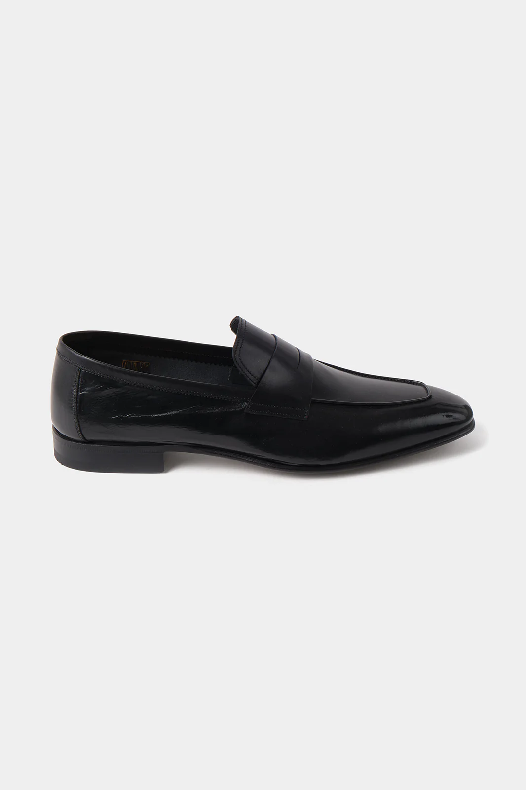 Mocassins cuir Kangaroo - Noir - Image 4
