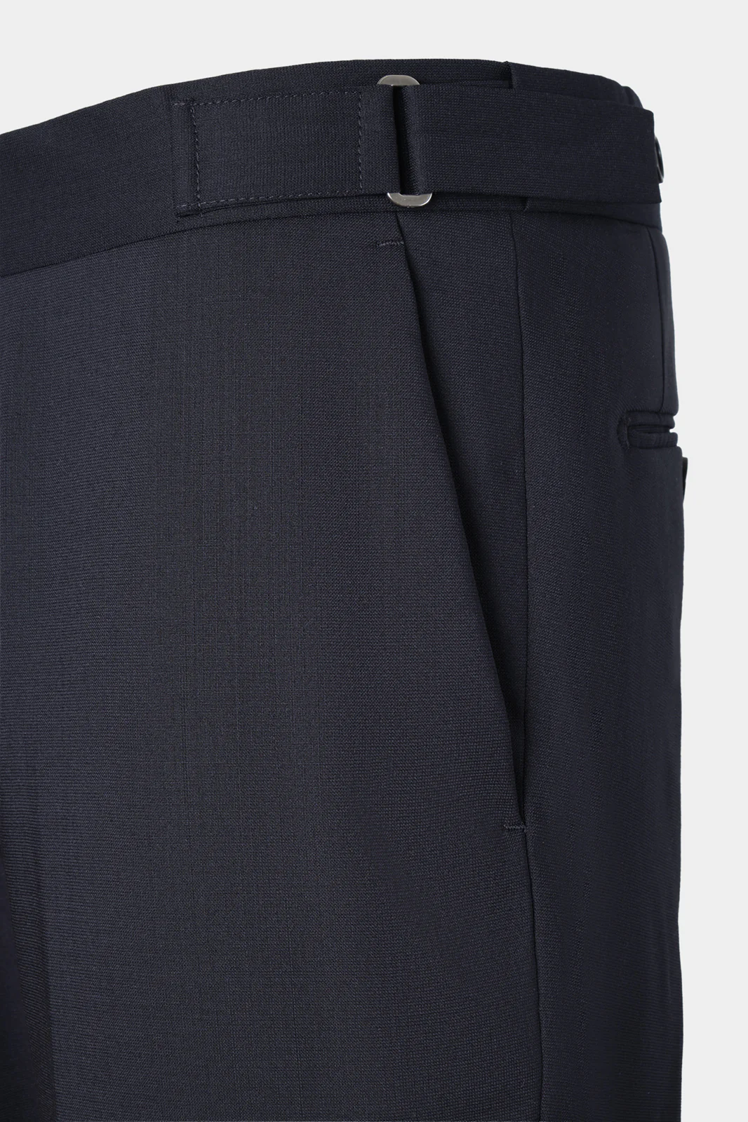 Pantalon Ă patte de serrage - Marine - Image 2