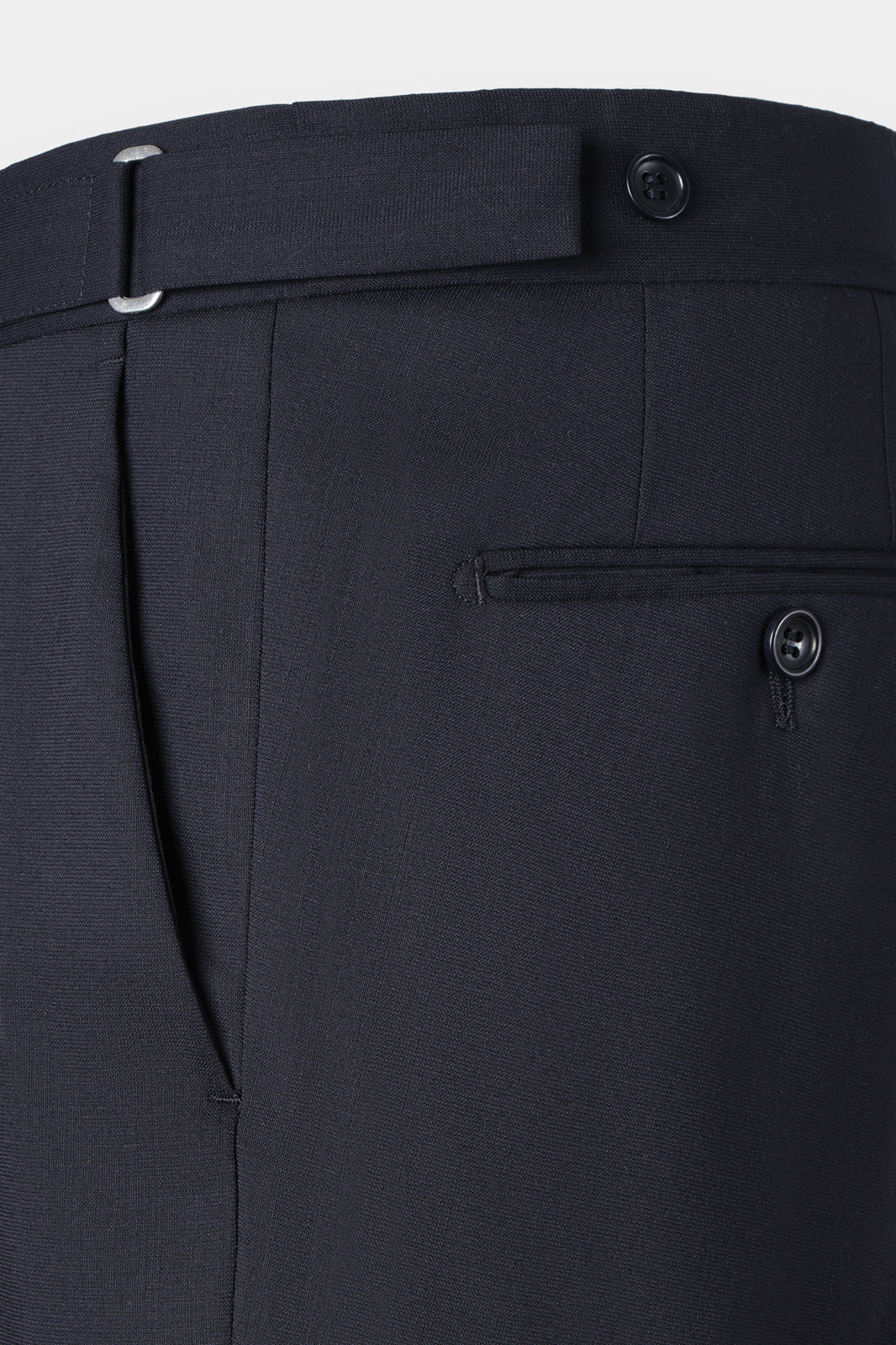 Pantalon Ă patte de serrage - Marine - Image 3