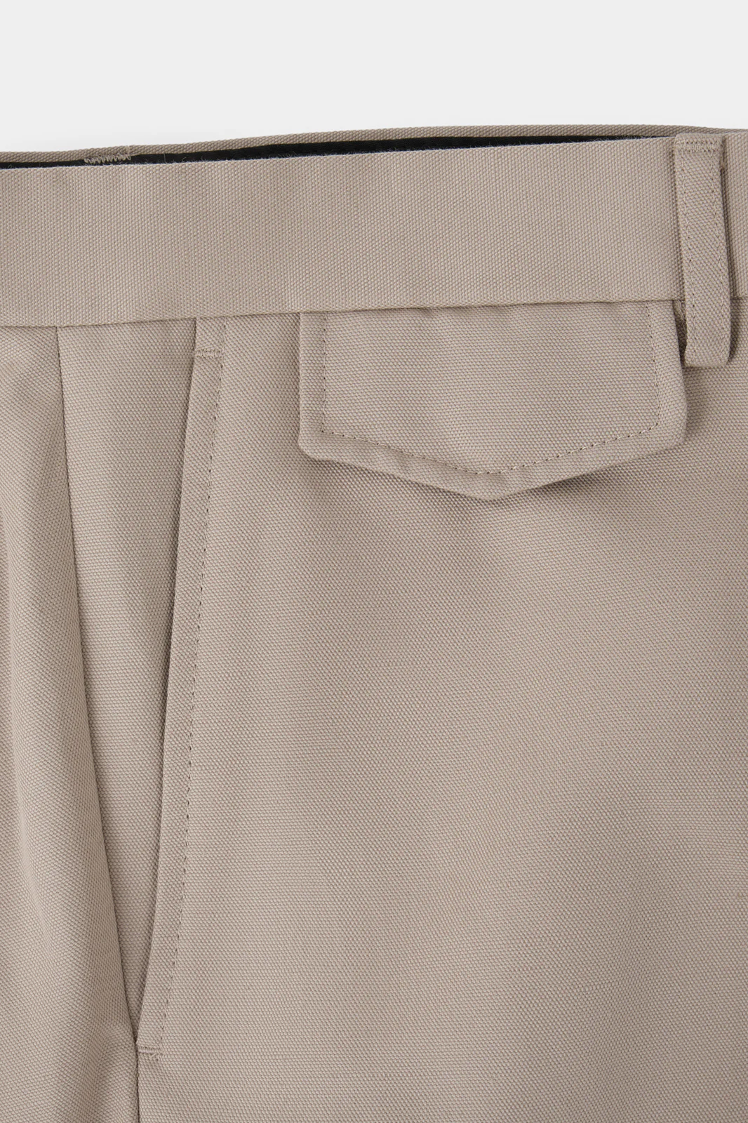 Pantalon cargo - Beige - Image 3