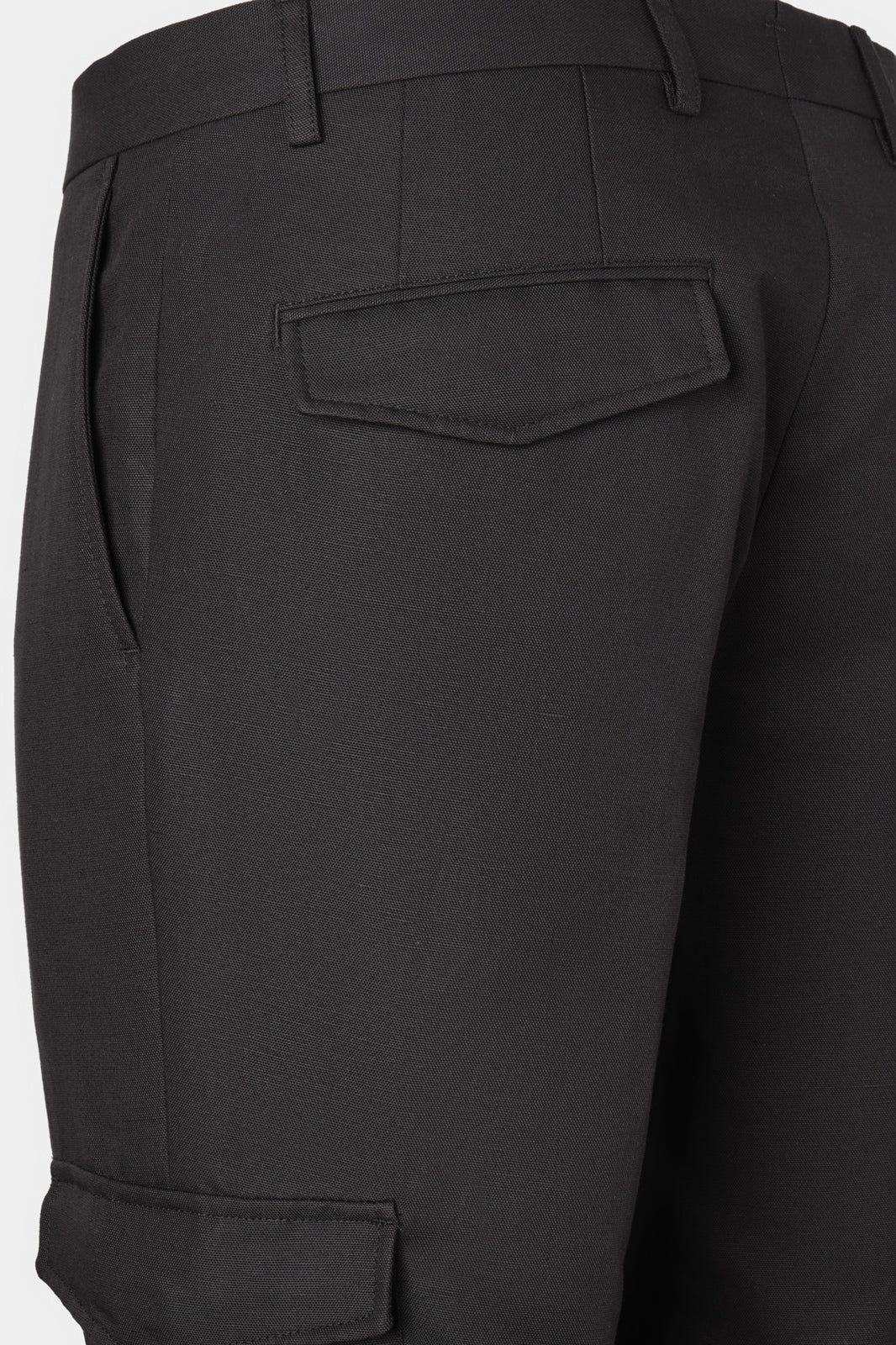 Pantalon cargo - Noir - Image 4