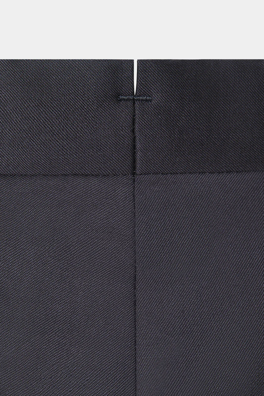 Pantalon cargo en laine - Marine - Image 4