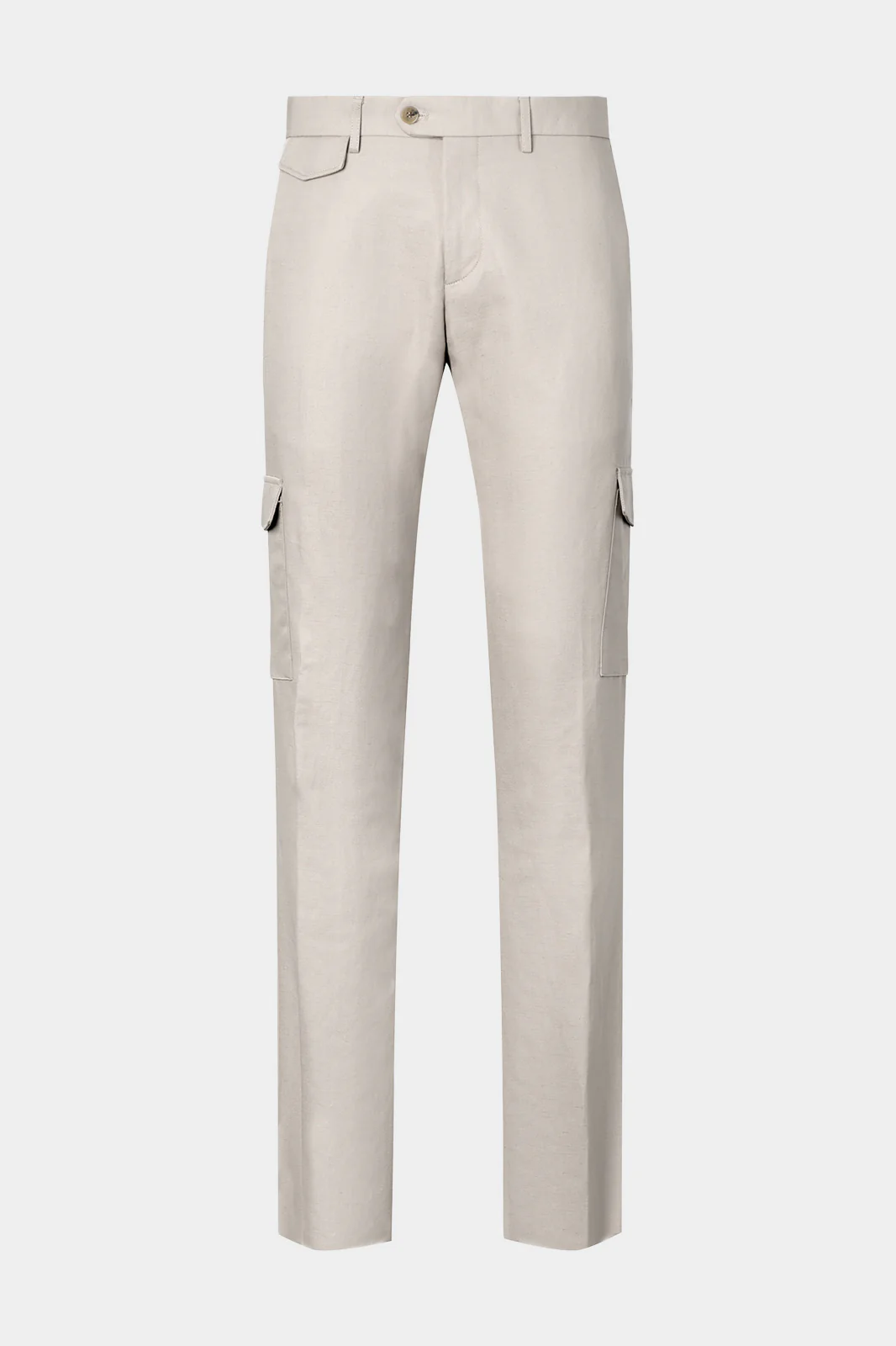 Pantalon cargo - Gris clair