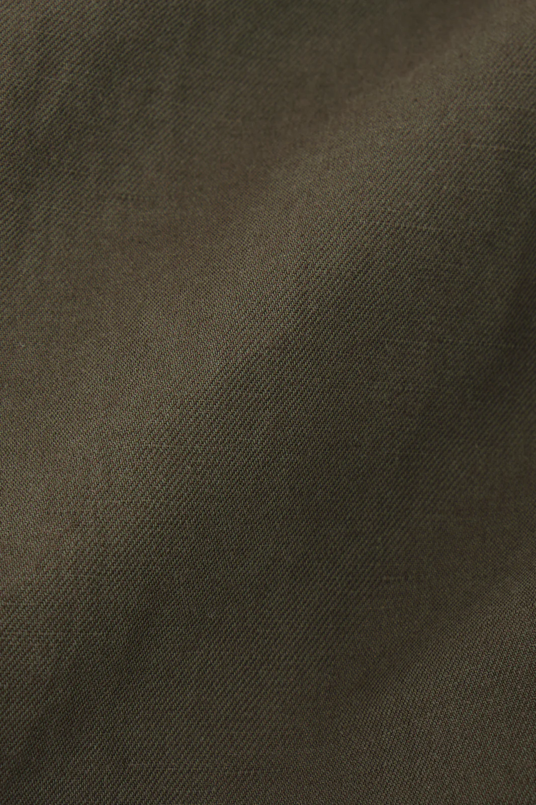 Pantalon coton et lin - Kaki - Image 6