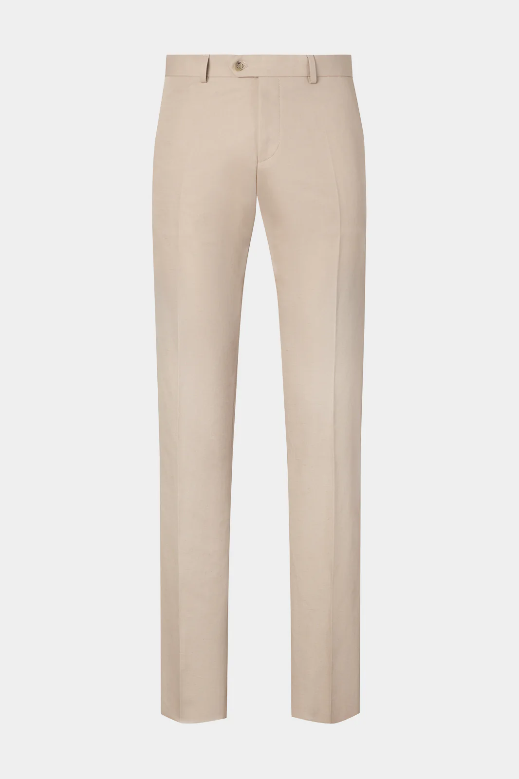 Pantalon coton et lin - Beige