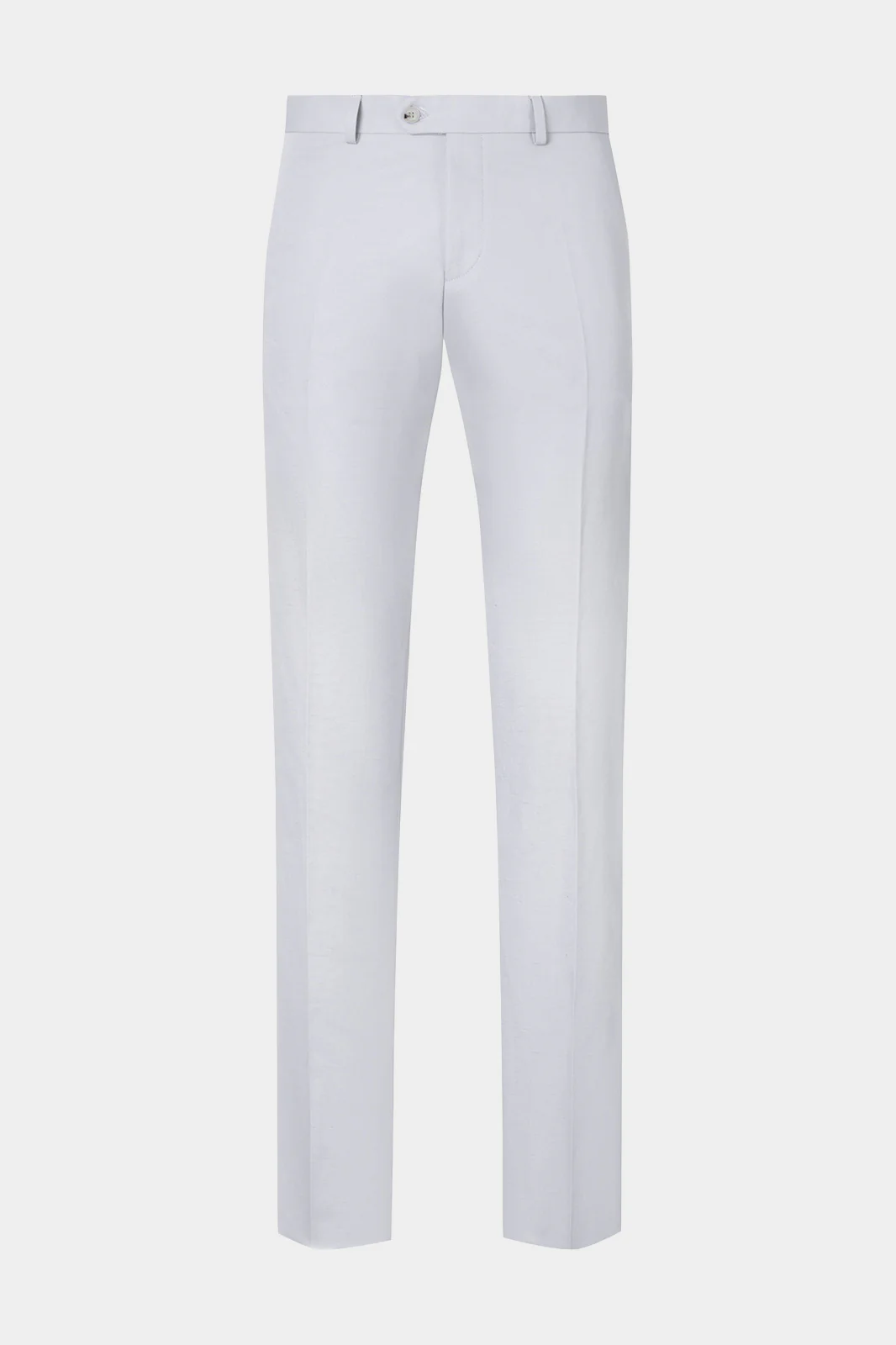 Pantalon coton et lin - Blanc