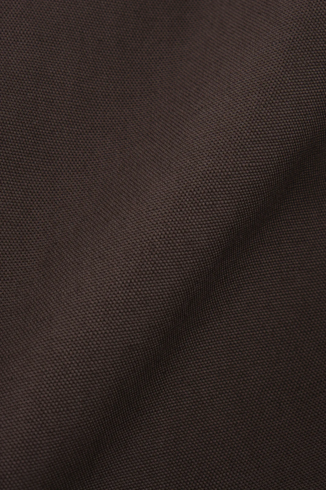 Pantalon coton et lin - Marron - Image 6