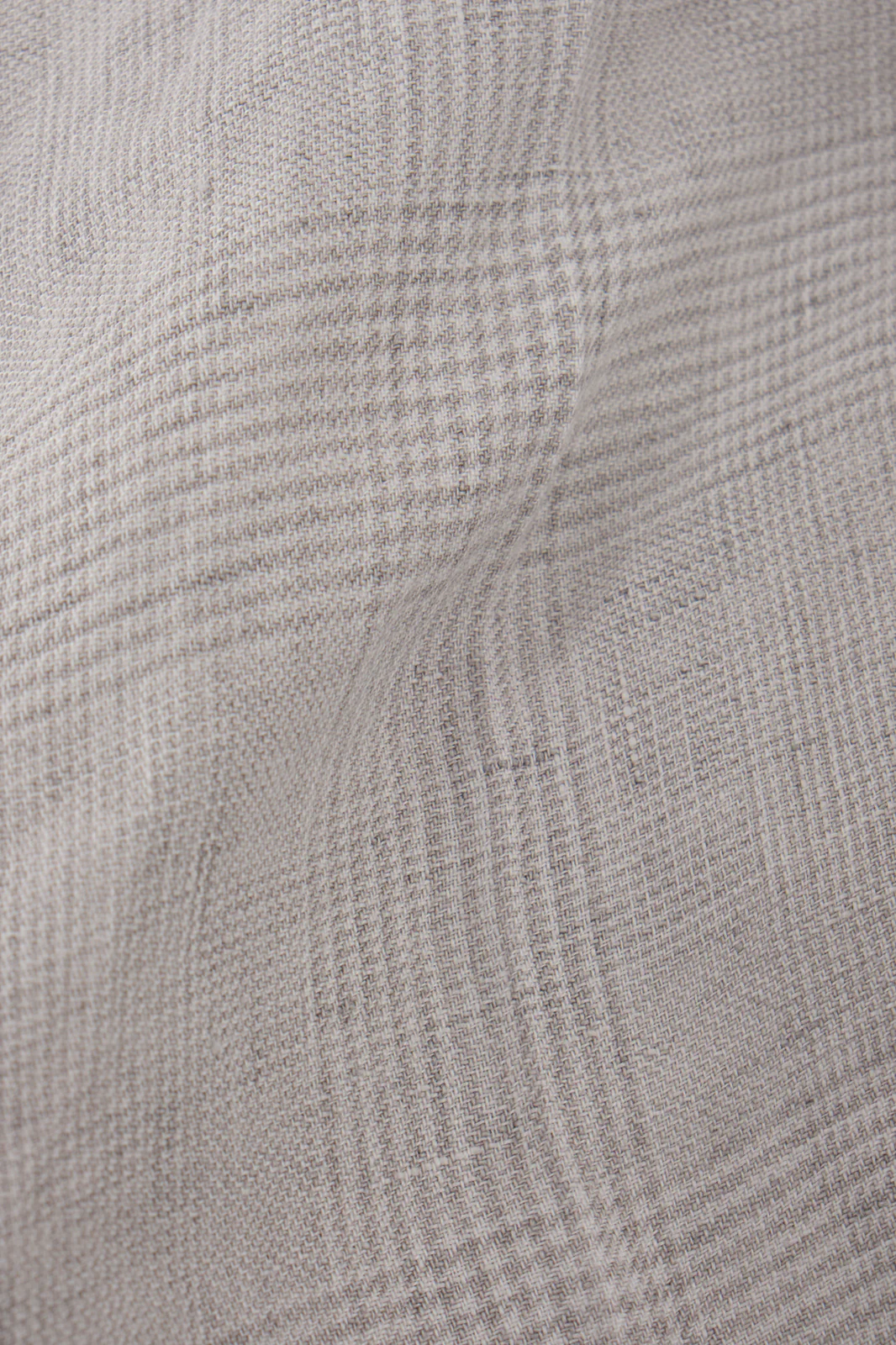 Pantalon à patte de serrage Prince de Galles - Gris - Image 6