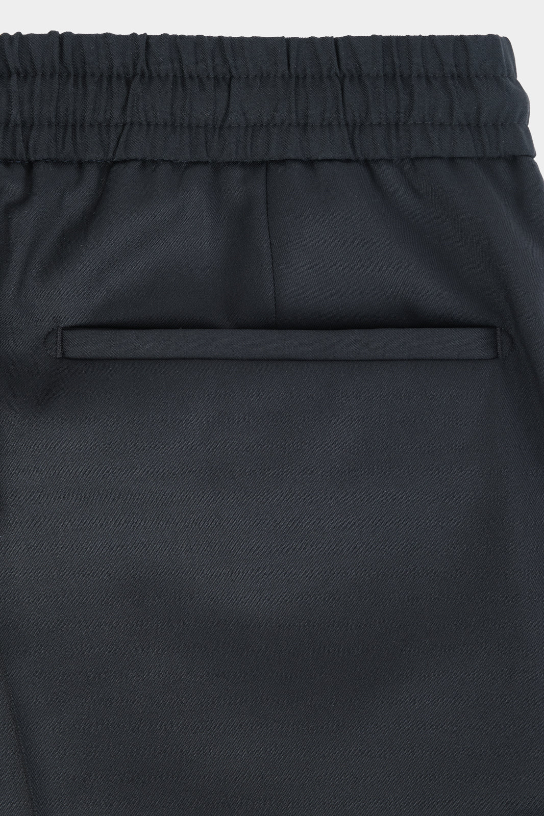 Pantalon jogpant en laine - Noir - Image 4