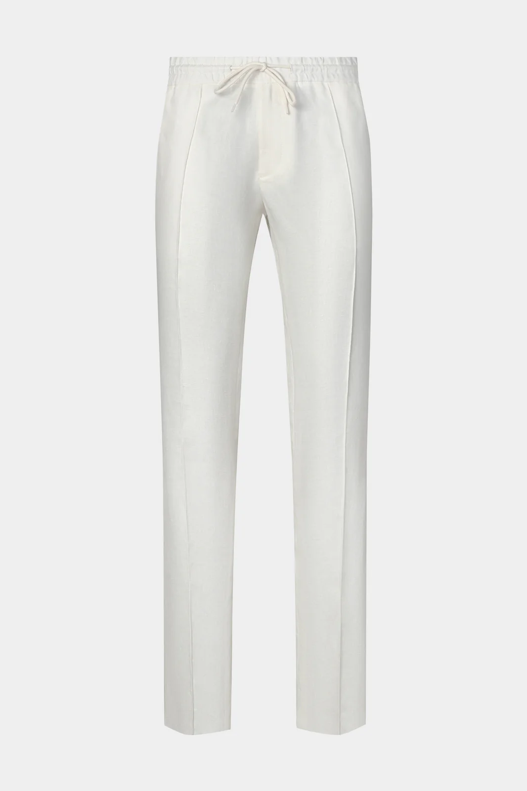 Pantalon jogpant lin - Blanc