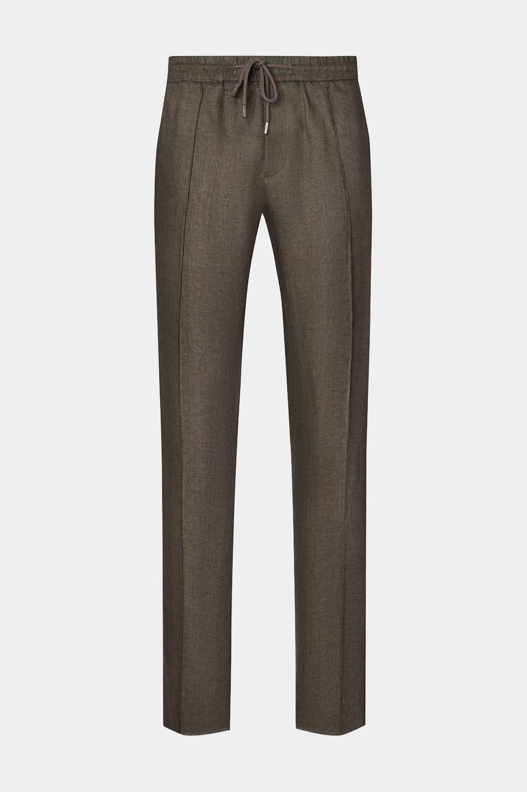 Pantalon jogpant lin - Kaki