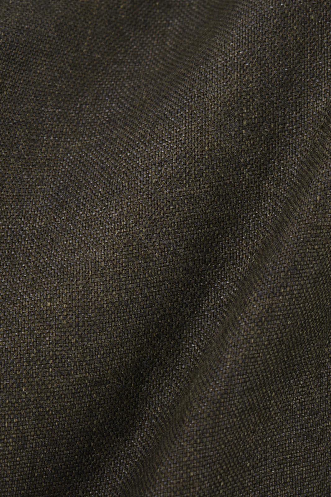 Pantalon jogpant lin - Kaki - Image 6