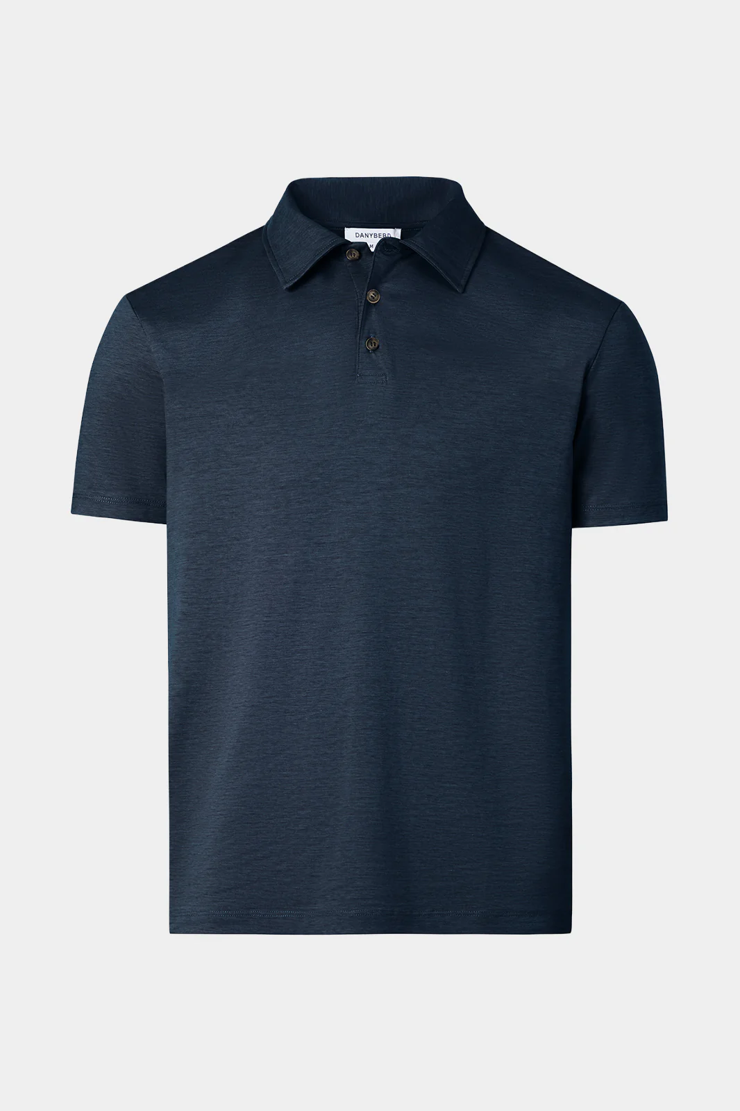 Polo en coton jersey - Marine