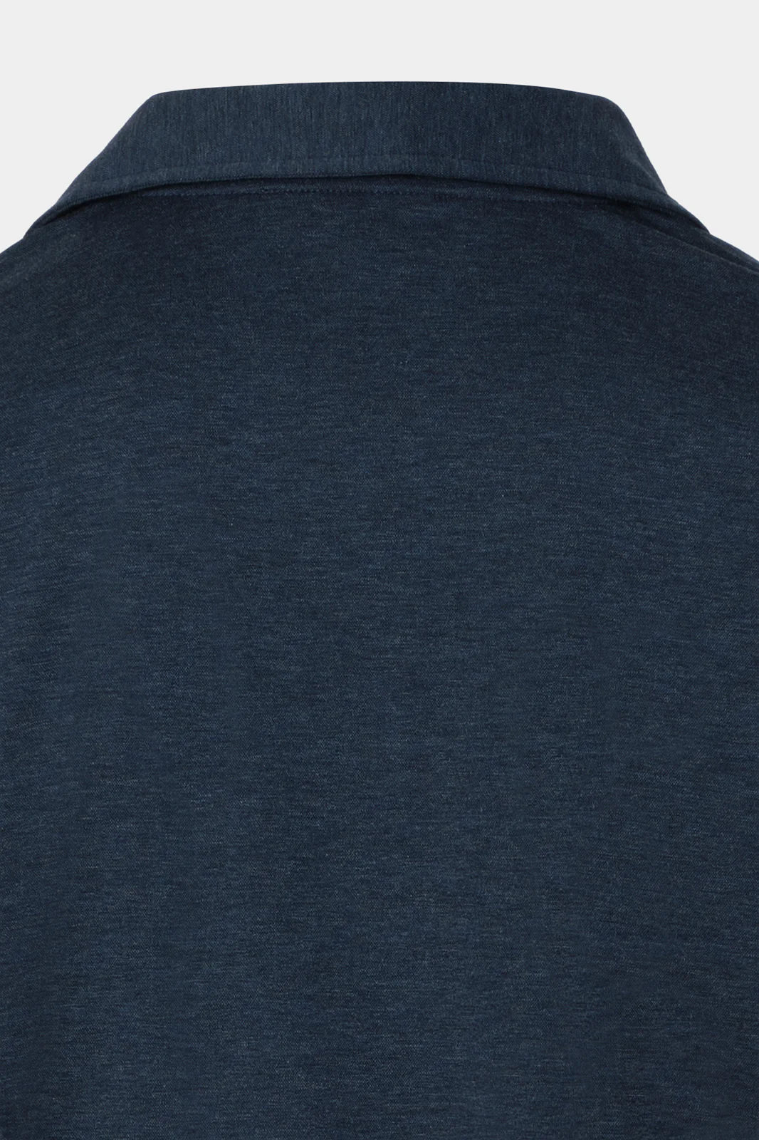 Polo en coton jersey - Marine - Image 3