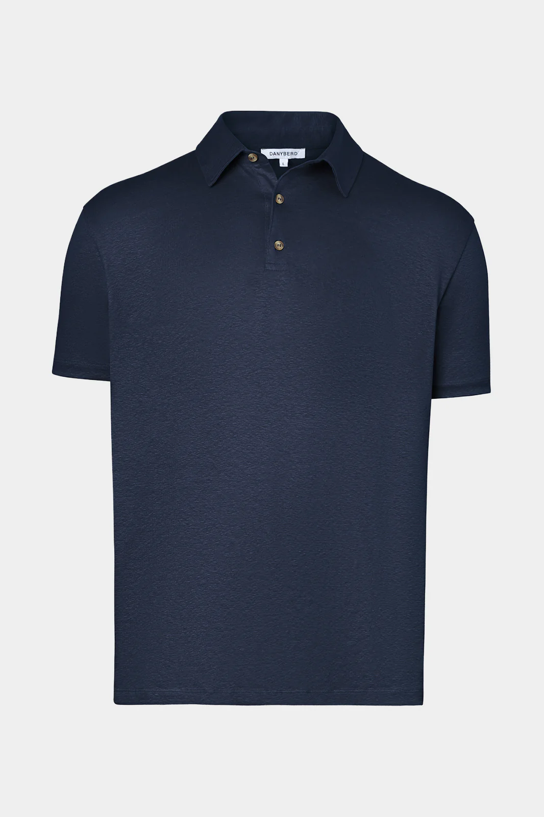 Polo LPM en lin - Marine