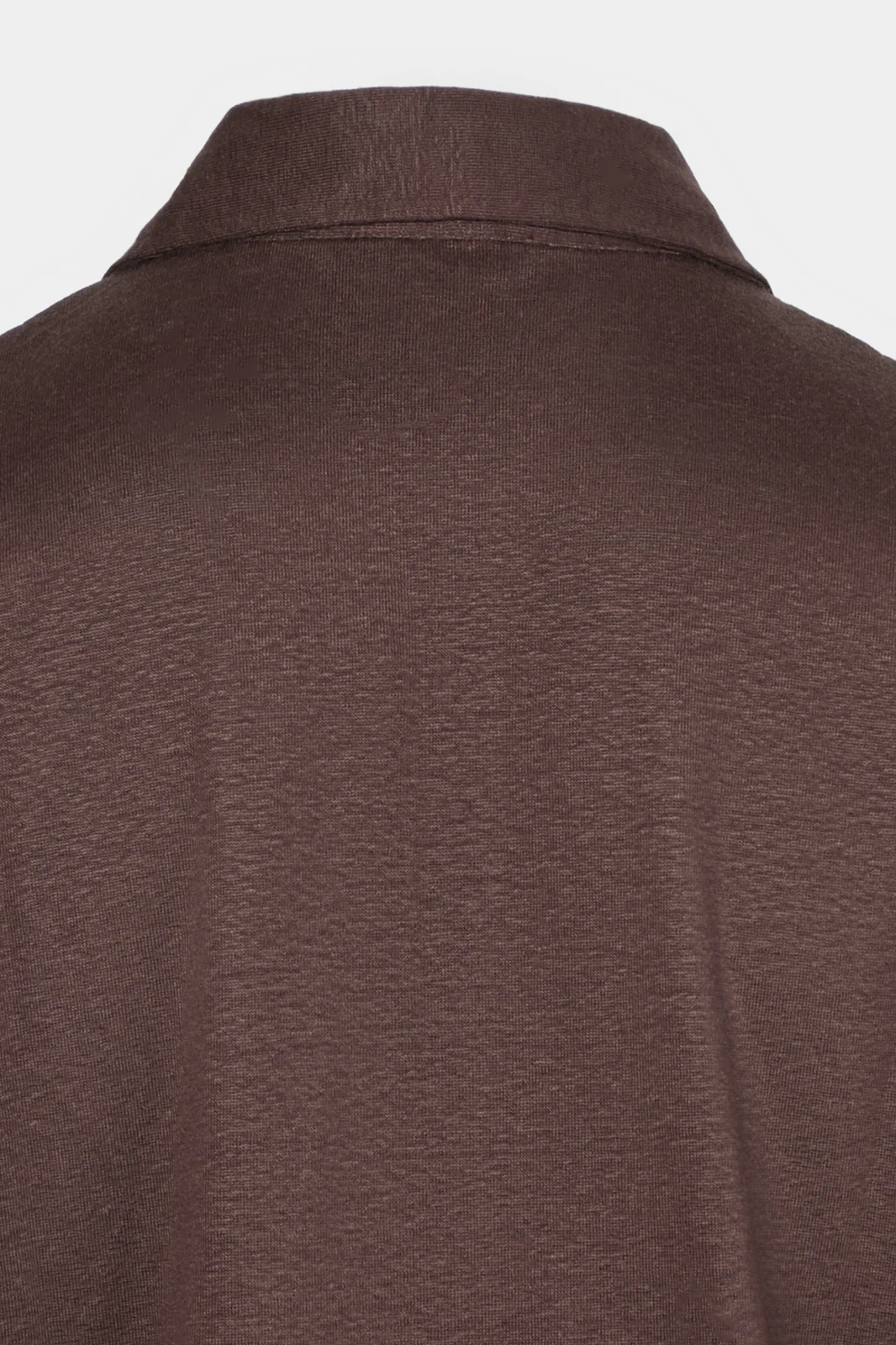 Polo LPM en lin - Marron - Image 3