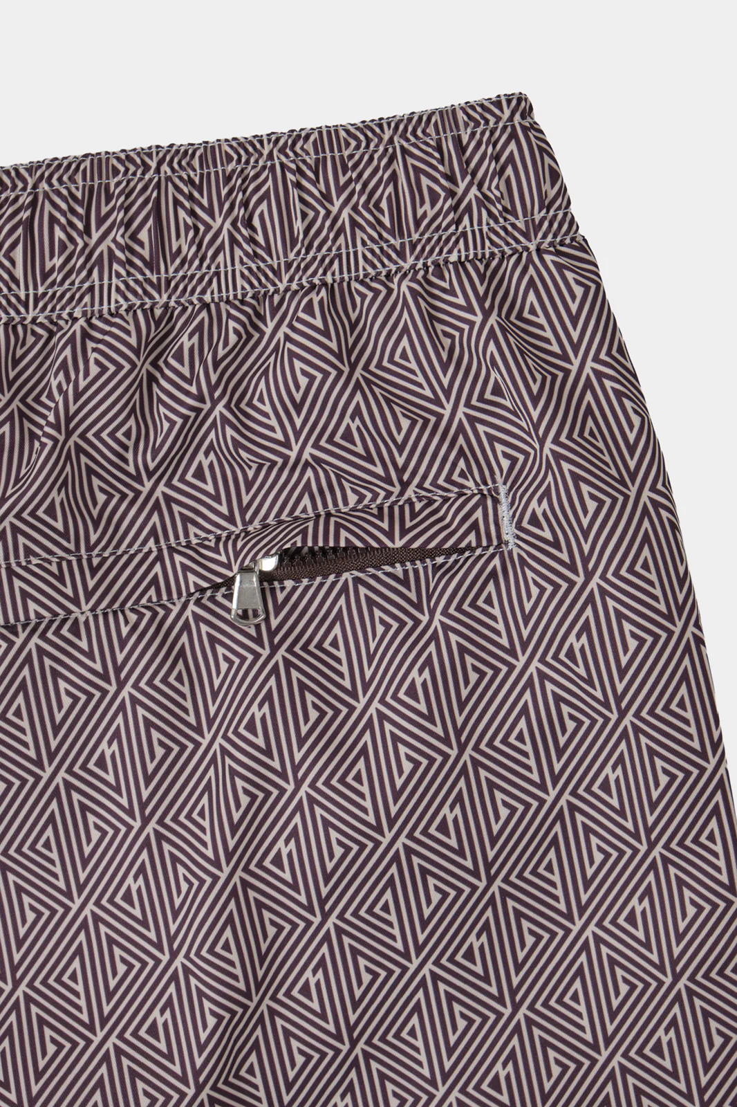 Short de bain à motif marron - Image 5