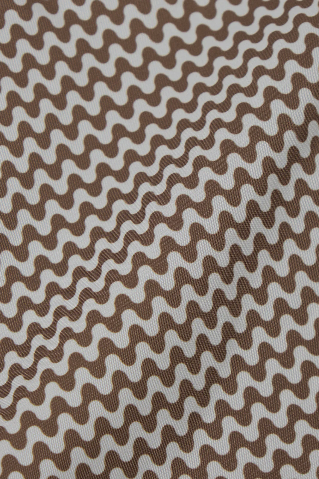 Short de bain ENFANT blanc motif vague marron - Image 6